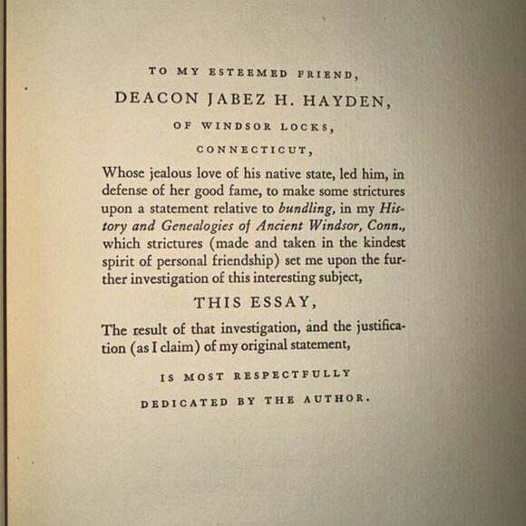 1871 BUNDLING: ITS ORIGIN, PROGRESS AND DECLINE IN AMERICA, by Henry Stiles HC - Picture 5 of 12